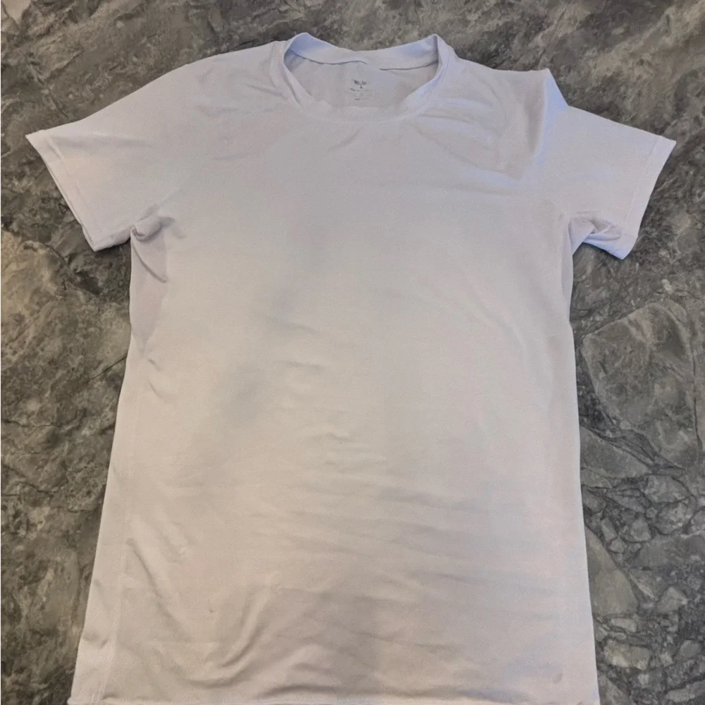 Bundle of 2 Men's Compression Shirts- black and white- size small